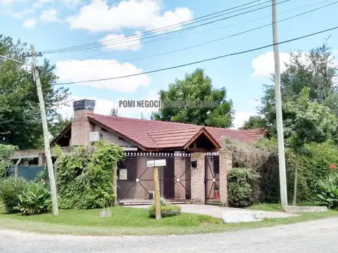 B°MIRASOLES km 50.CASA EN UNA PLANTA 3 dorm. pileta, galeria, lote de 995m