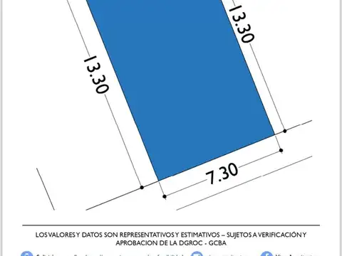 Terreno en Venta en Saavedra, USD 220.000