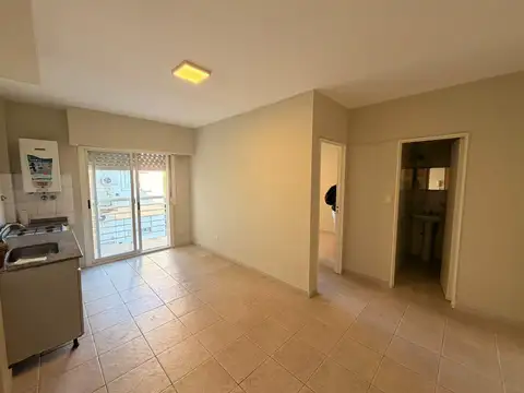 Departamento 2 ambientes con 1 baño
