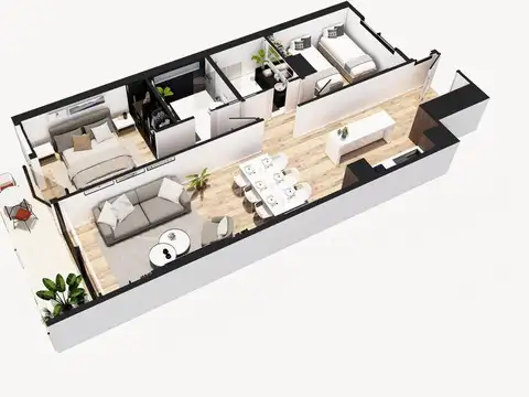 Departamento en Venta en Zona Guemes, USD 219.000