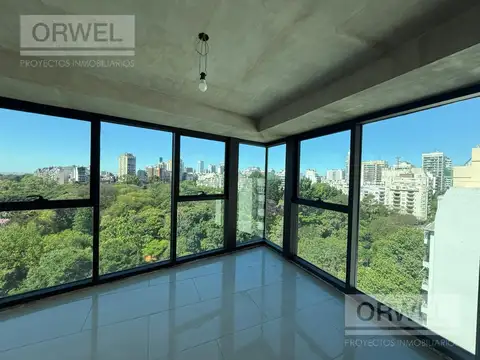 Espectacular esquina con vista panoramica al Botánico y al Río