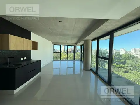 Espectacular esquina con vista panoramica al Botánico y al Río