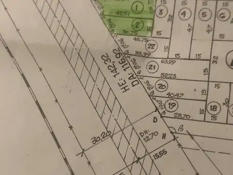 venta Terreno  Oliveros escritura