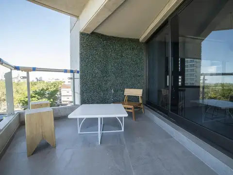 Departamento 2 ambientes con 2 baños