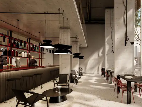 Departamento 2 ambientes con 1 baño