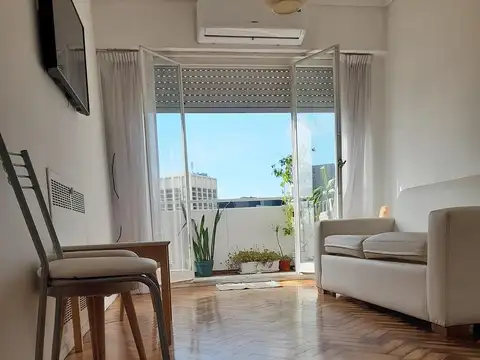 SAN MARTIN 900  2AMB.AMOBL.35Mts BALCON VISTA RIO