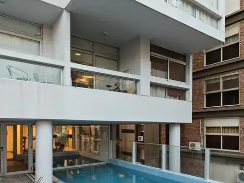 Departamento 2 ambientes con 2 baños