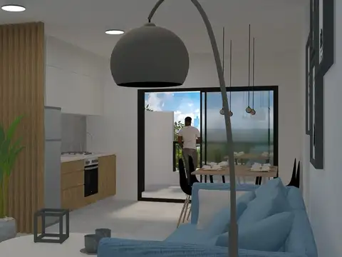 Departamento en Venta con 1 cocheras