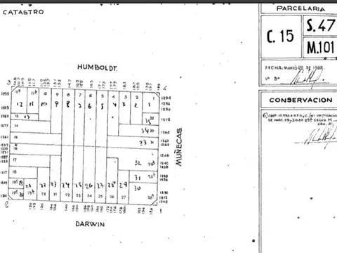 Lote en venta, excelente ubicación de Villa Crespo