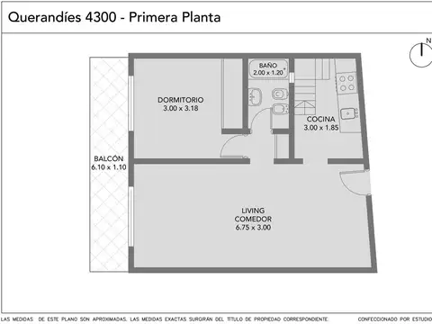 Depto Tipo Casa en Venta en Almagro, USD 150.000