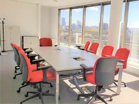 Oficina  AMOBLADA p.7mo ALQUILER Puerto Madero Av Juana Manso 1661  EZCURRA AL 300