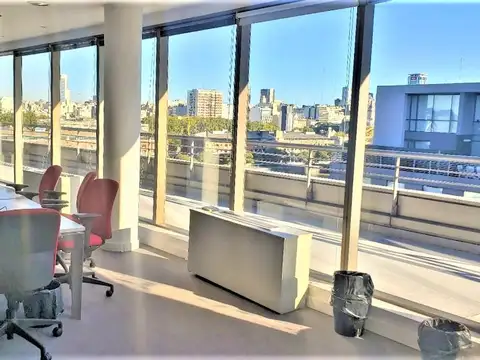 Oficina  AMOBLADA p.7mo ALQUILER Puerto Madero Av Juana Manso 1661  EZCURRA AL 300
