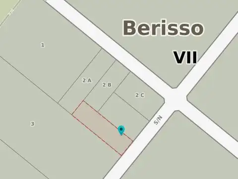 Terreno en Venta 20  mts Frente