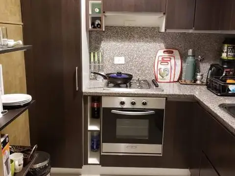 Departamento 2 ambientes con 2 baños