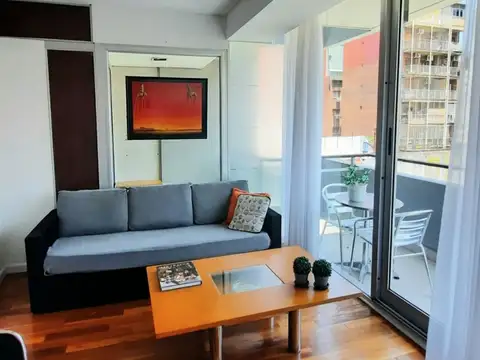 Departamento 2 ambientes con 2 baños