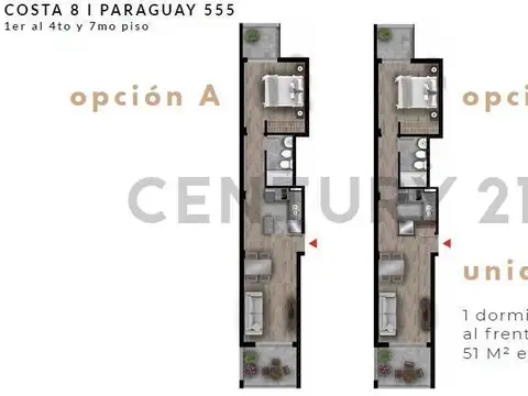 Paraguay 500, Piso 2