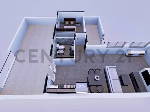 Departamento en Venta de 2 ambientes