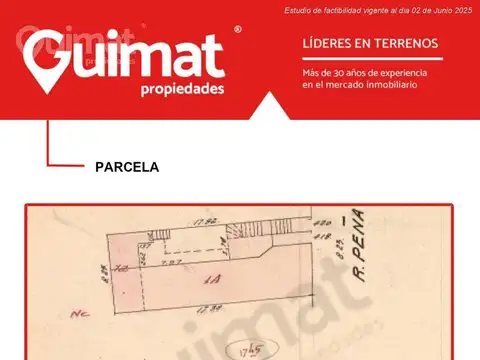 Terreno en Venta de 147,0 m2