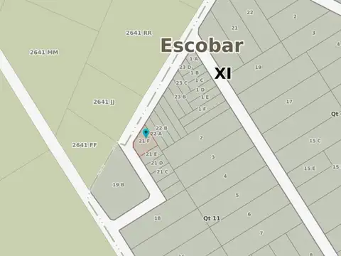 Terreno en Venta de 611,0 m2