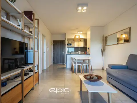 Departamento 2 ambientes con 1 baño