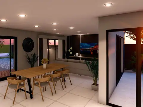 Depto Tipo Casa en Venta con 2 cocheras