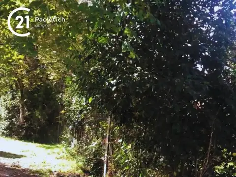 Terreno en Venta 54  mts Fondo