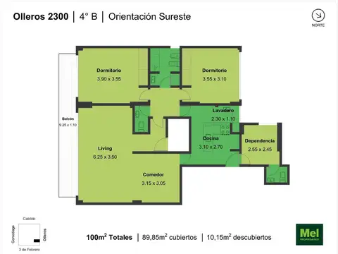 Olleros 2312 , Piso 4