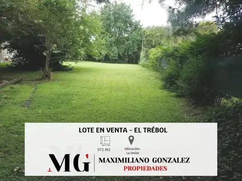 Lote venta El Treból La Unión