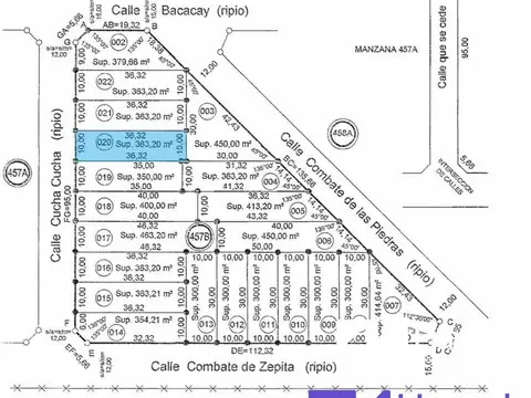 Terreno en Venta en San Carlos de Bariloche, USD 47.190