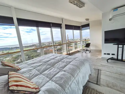 duplex 2amb piso21, terraza con vista al rio!