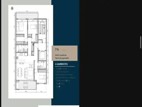 Departamento en Venta en Vicente Lopez, USD 320.000