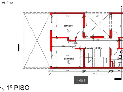 Terreno en Venta 7  mts Frente