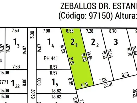 Terreno con espacio aereo  - Cochera - Patio - Canje por unidades terminadas - Norte