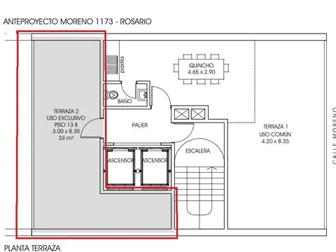 Departamento en Venta de 3 ambientes