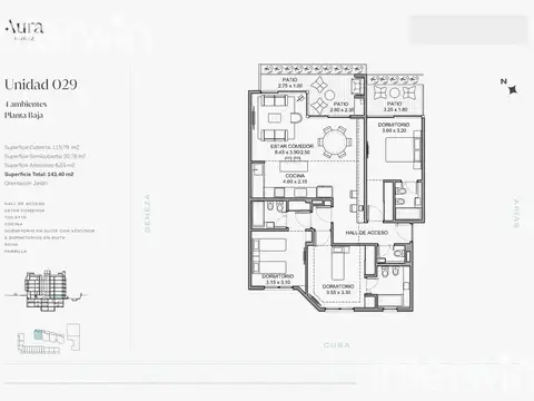 Departamento - Nuñez