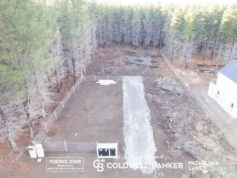 Terreno en Dina Huapi con vista al Cerro Leones