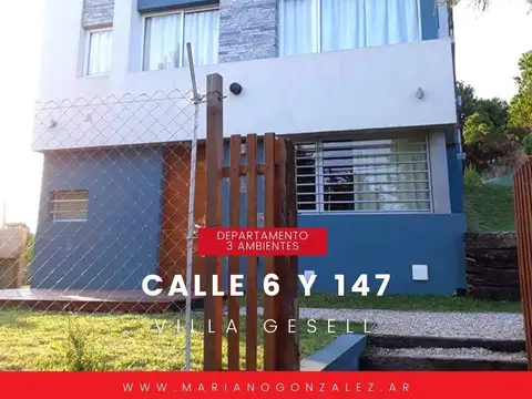 Venta de 3 departamentos en block
