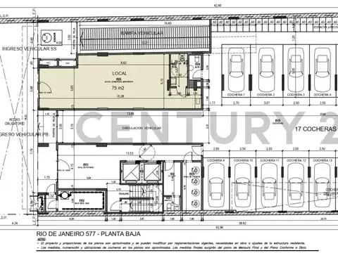 Rio de Janeiro 500, Piso 11