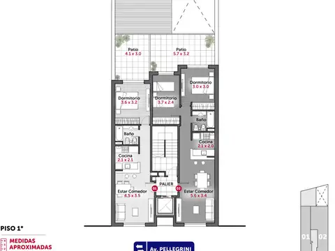 Av. Pellegrini 2600, Piso 04