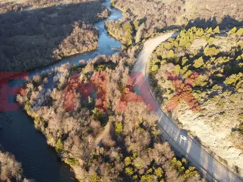 amplio lote en venta con costa del río hermoso