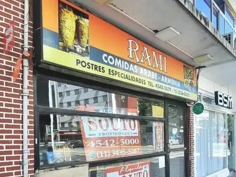 LOCAL 4 X 17.   68 M2 .SIN COLUMNAS. NO TIENE GAS .