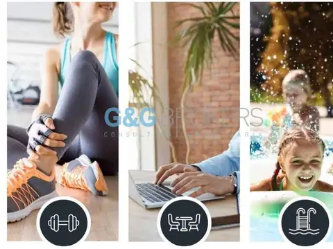 Departamento 3 ambientes con 2 baños