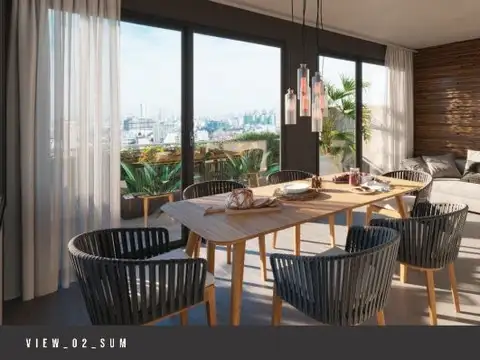 Departamento Monoambiente con 1 baño