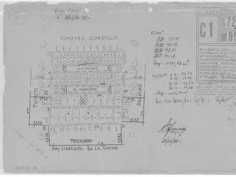 LOTE EN LINIERS 8.70 x 23