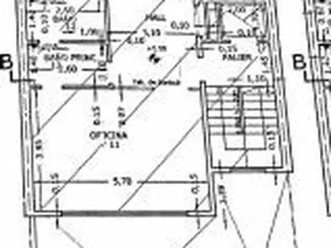 Oficina 7 ambientes con 10 baños