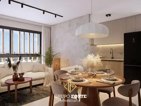 Departamento 2 ambientes con 1 baño