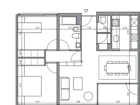 Departamento en Venta en General San Martin, USD 135.000