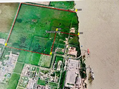 Terreno en Venta en Puerto Gral San Martin, USD 12.000.000