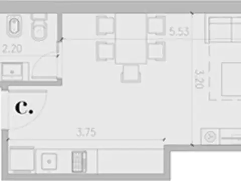 Departamento en Venta Apto profesional