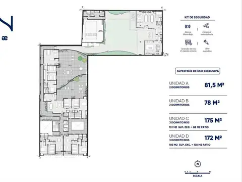 Departamento en Venta de 2 dormitorios